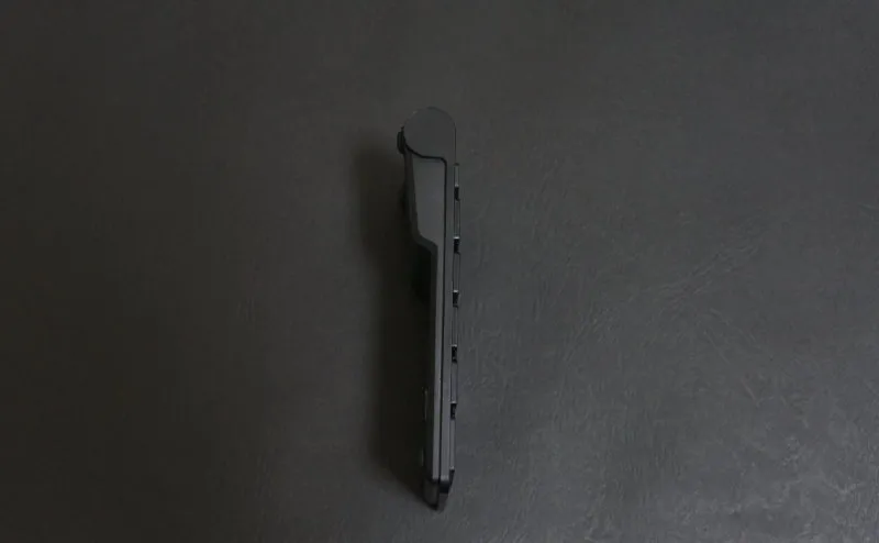 Belis wireless numeric keypad, side view — about 6° of tilt