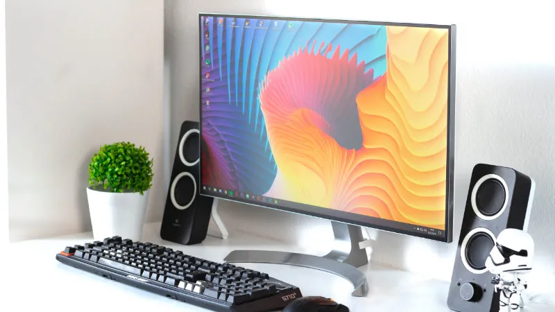 How gaming monitor panel types differ in look