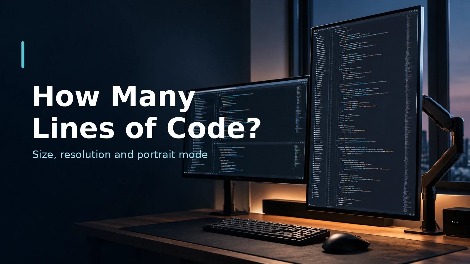 4K vs 1440p for Programming: How Many Lines of Code You See