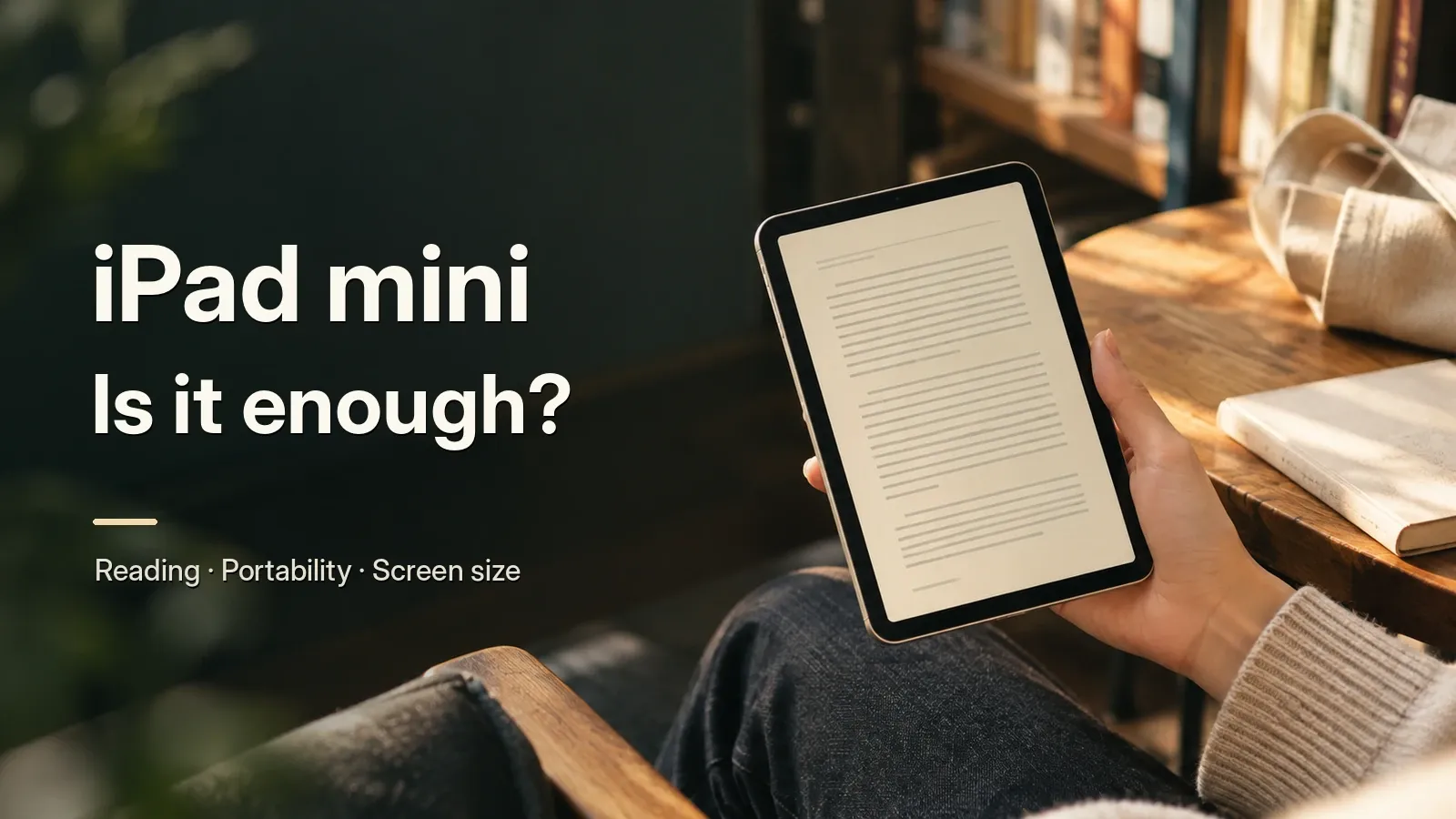 Is the iPad mini Enough? Screen Size vs Paper Size