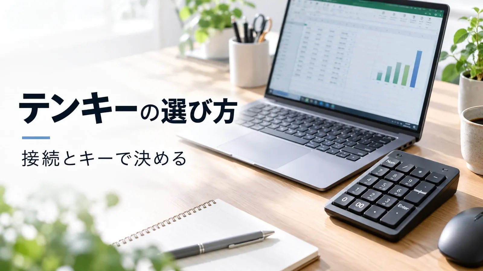 テンキーの選び方 — 接続とキーで決める