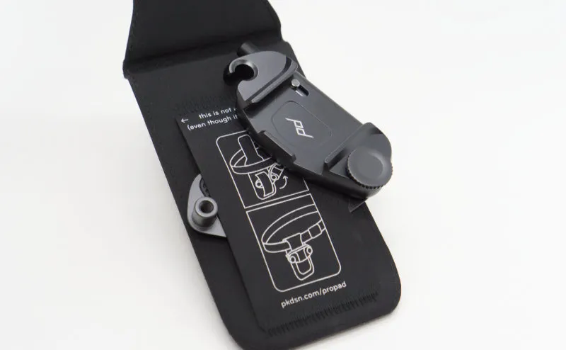 Peak Design Capture and ProPad partway through assembly