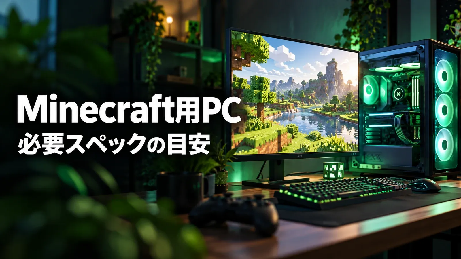Minecraft 用 PC の推奨スペックと選び方
