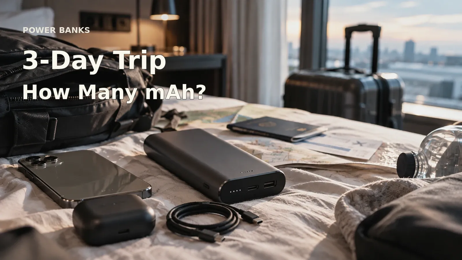 What Size Power Bank Do You Need for a 3-Day Trip?