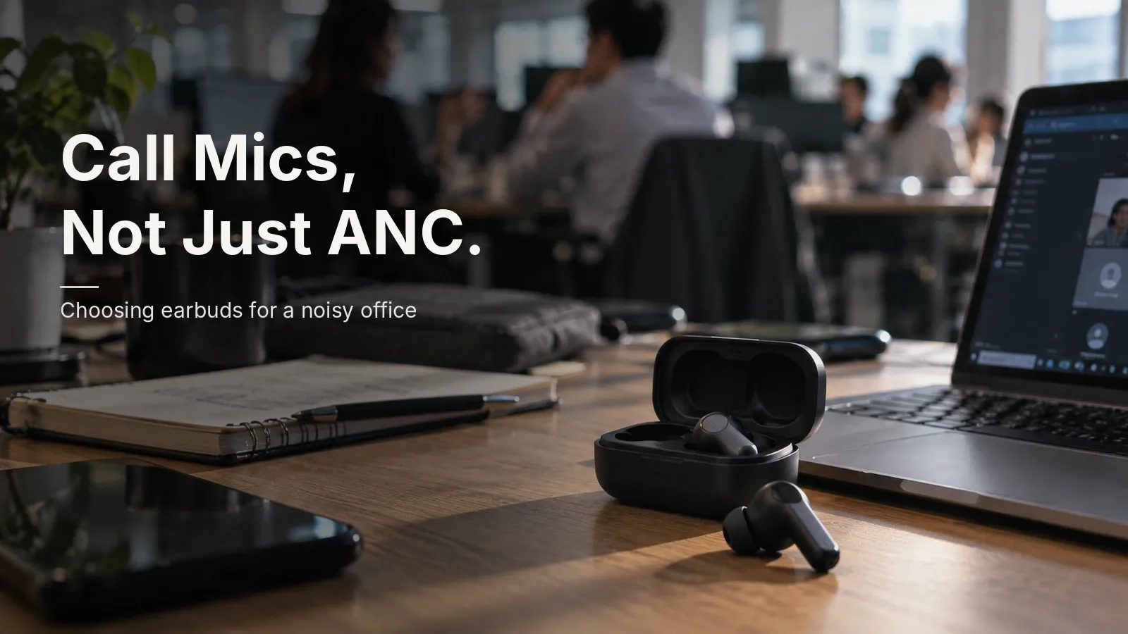 Best Earbuds Mic for a Noisy Office: Look Past ANC