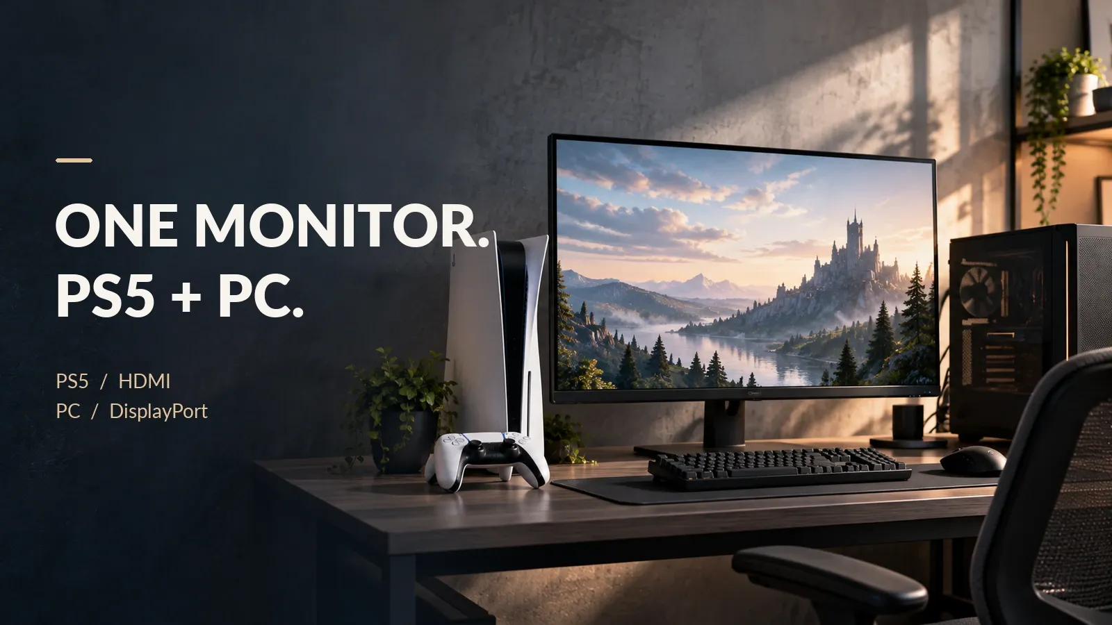 Can You Use One Monitor for PS5 and PC? Here's What to Buy