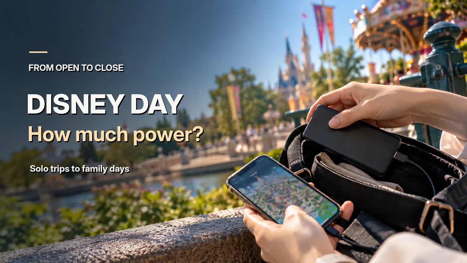 What Size Power Bank Do I Need for Disney World?
