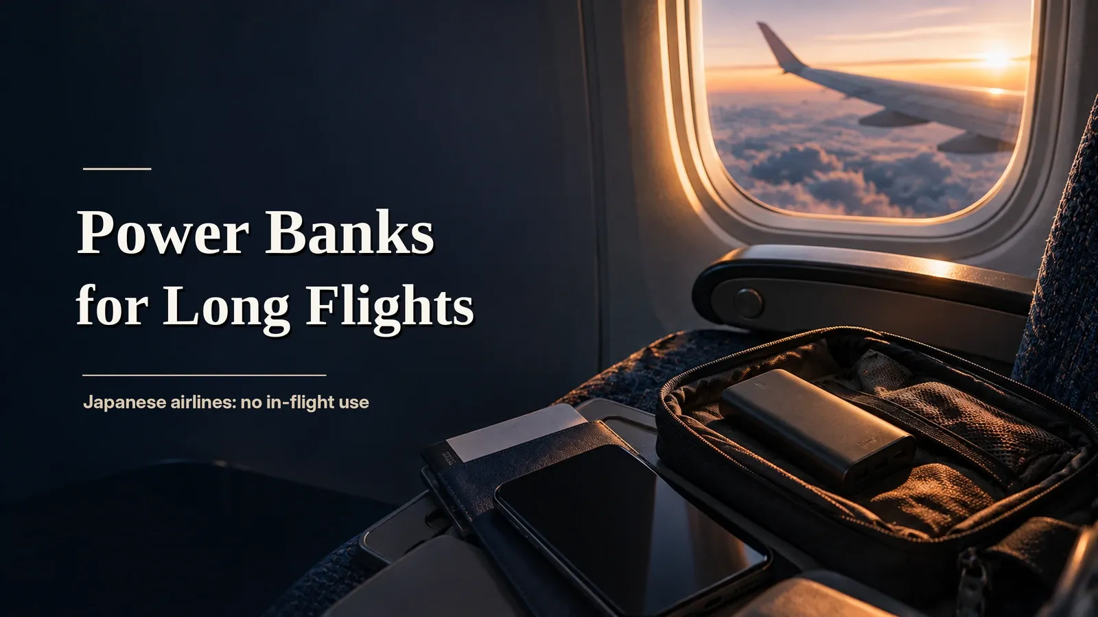 What Size Power Bank Do I Need for a Long-Haul Flight?