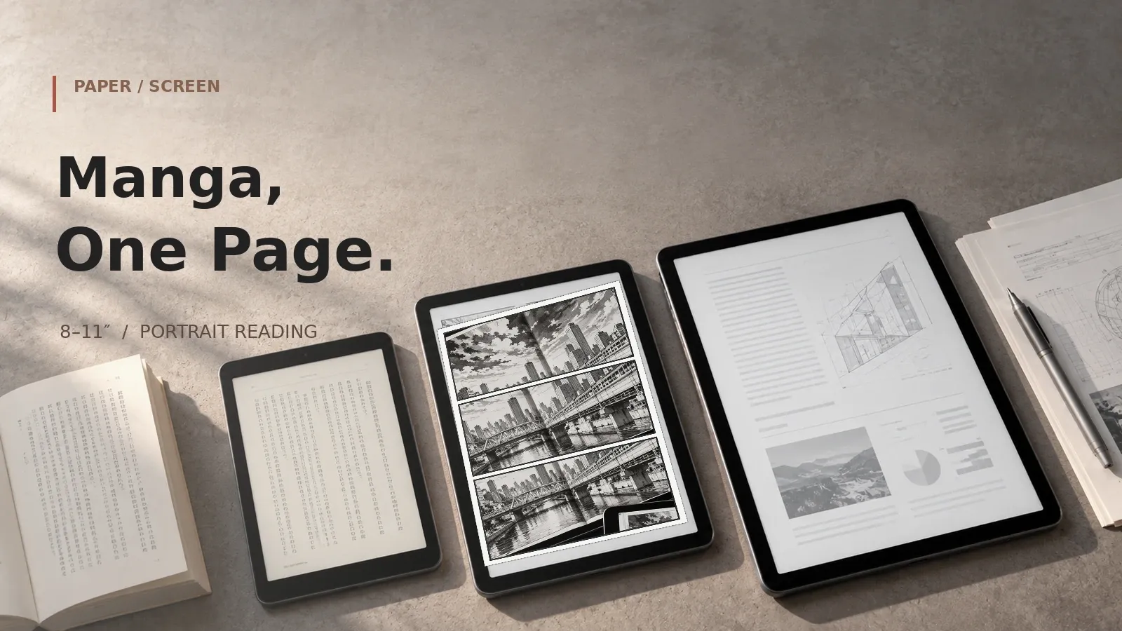 What Size Tablet for Manga? Page Size and Sharpness Matter