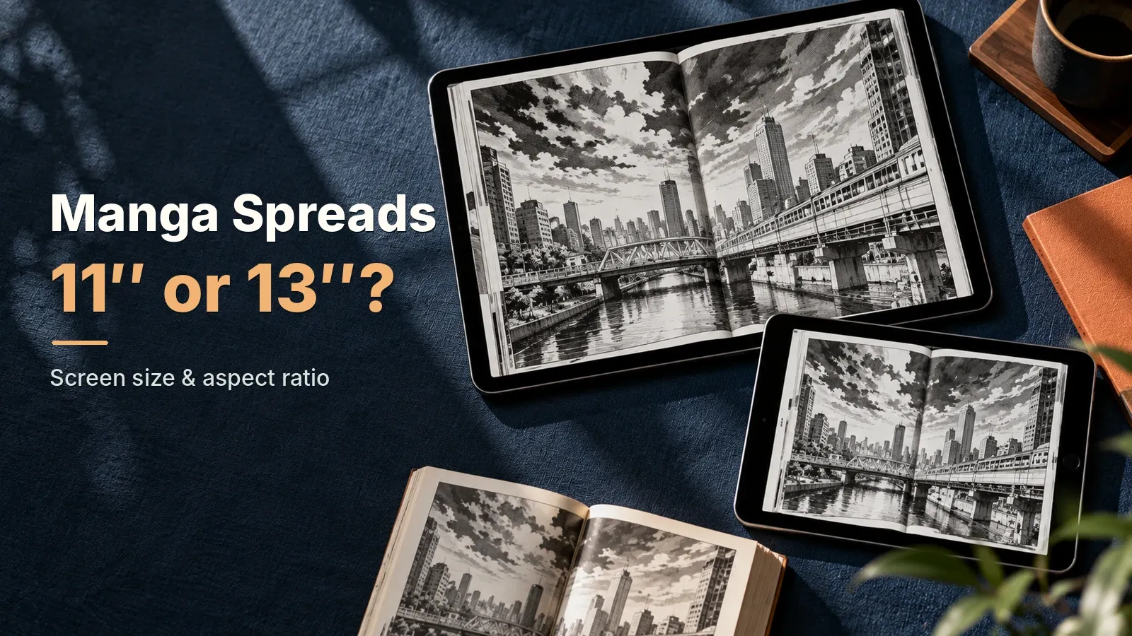 What Size Tablet for Manga Spreads? Aspect Ratio Matters Too